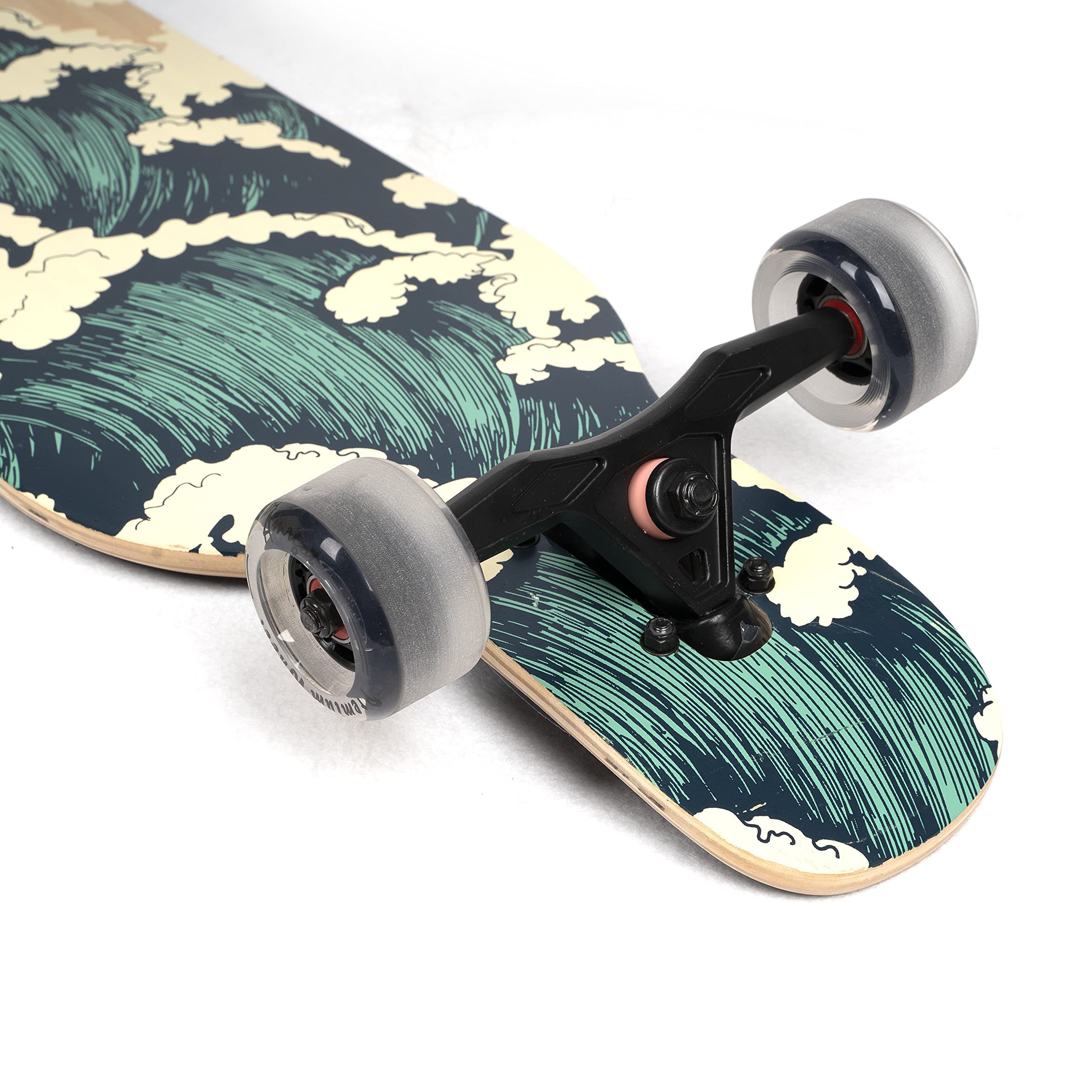 42 inches Complete Longborads Drop Through Deck Concave Cruise Professional Longboards