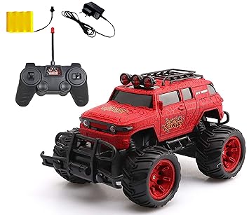 red remote control monster truck