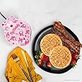 Uncanny Brands Hello Kitty Kuromi Mini Waffle Maker - Sanrio Licensed Character Waffle Iron