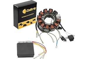 Caltric Stator and Regulator Rectifier Compatible With Polaris Sportsman 500 2000 (S#00-29083 & After) Sportsman 500 2002 (Up To S#02-22573)