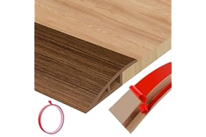 Floor Transition Strip Door Threshold Floor Transition Reducer Trim on The Edges Threshold Strip Self Adhesive Suitable for D