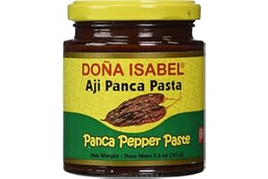 Doña Isabel Panca Especial Molido (Panca Pepper Paste) 7.5oz Single Bottle - Product of Peru