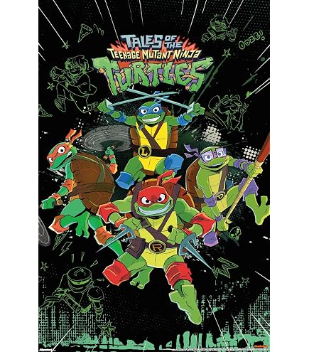 Amazon.com: Trends International Nickelodeon Teenage Mutant Ninja