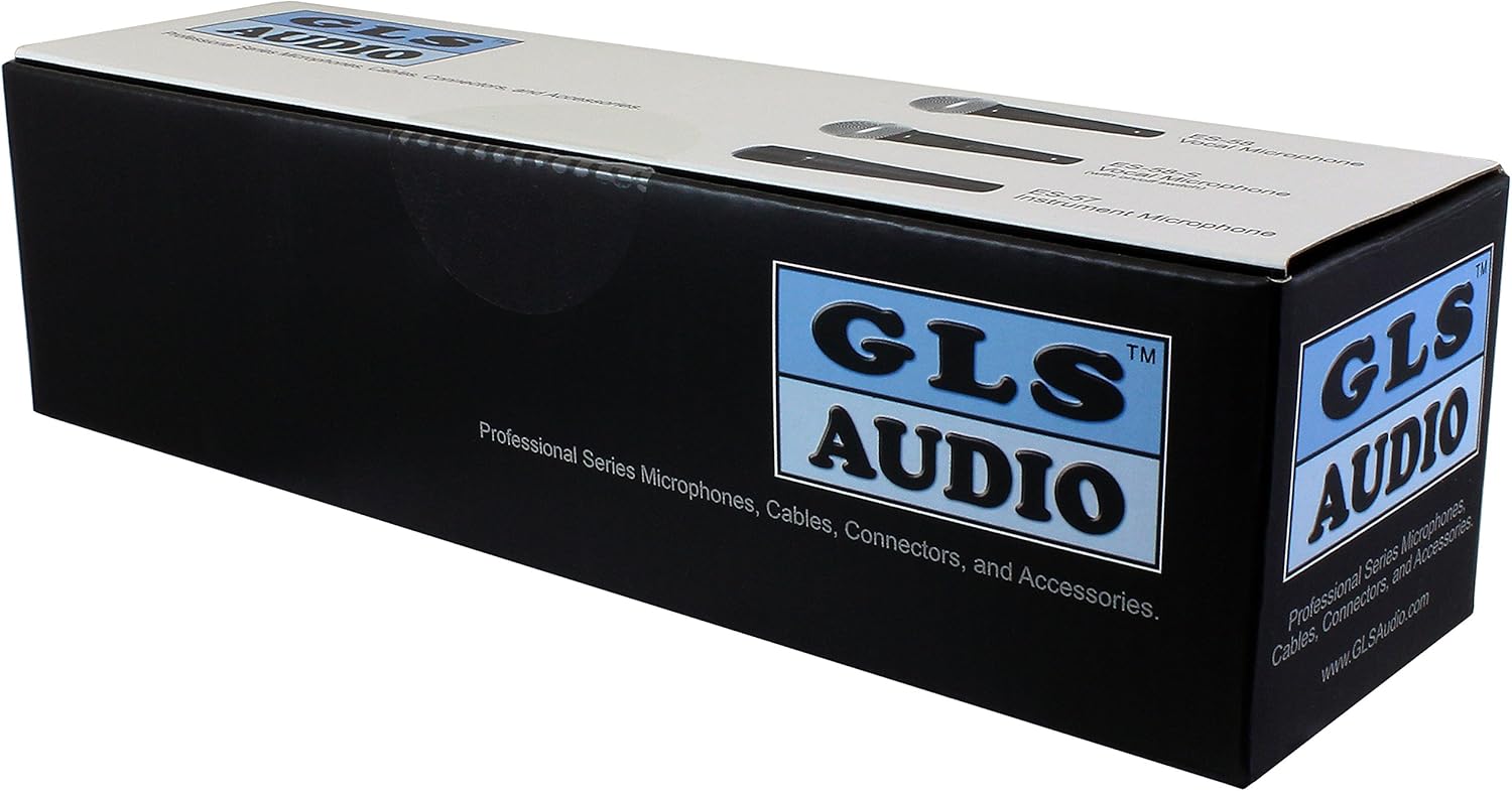 GLS Audio Instrument Microphone ES-57 & Mic Clip - Professional Series ES57 Dynamic Cardioid Mike Unidirectional - For Instruments, Drums, Percussion, Vocals, and more: Musical Instruments