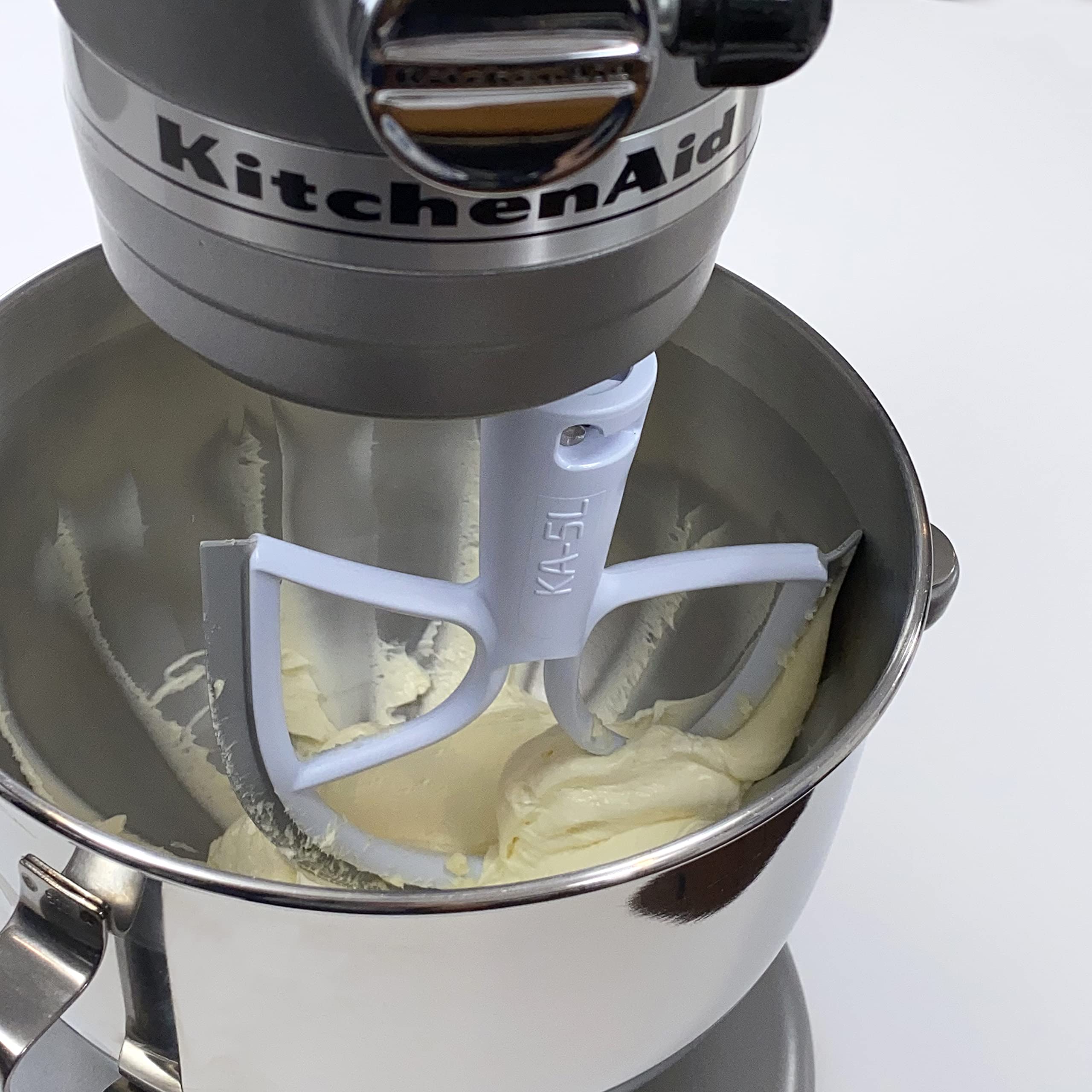 New Metro KA-5LR Original Beater Blade Works w/ Most KitchenAid 5 Qt Bowl-Lift Stand Mixers, Red