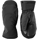 Hestra Unisex CZone Mellow Mitt, Waterproof, Windproof, Insulated Mittens | Leather mitten for alpine skiing &amp; snowboarding