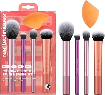 REAL Everyday Essentials Makeup Sponge Kit 5 Piece Set