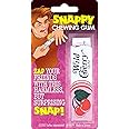 Joker Funny Snapping Realistic Chewing Gum Package 3.75" Prank, Pink