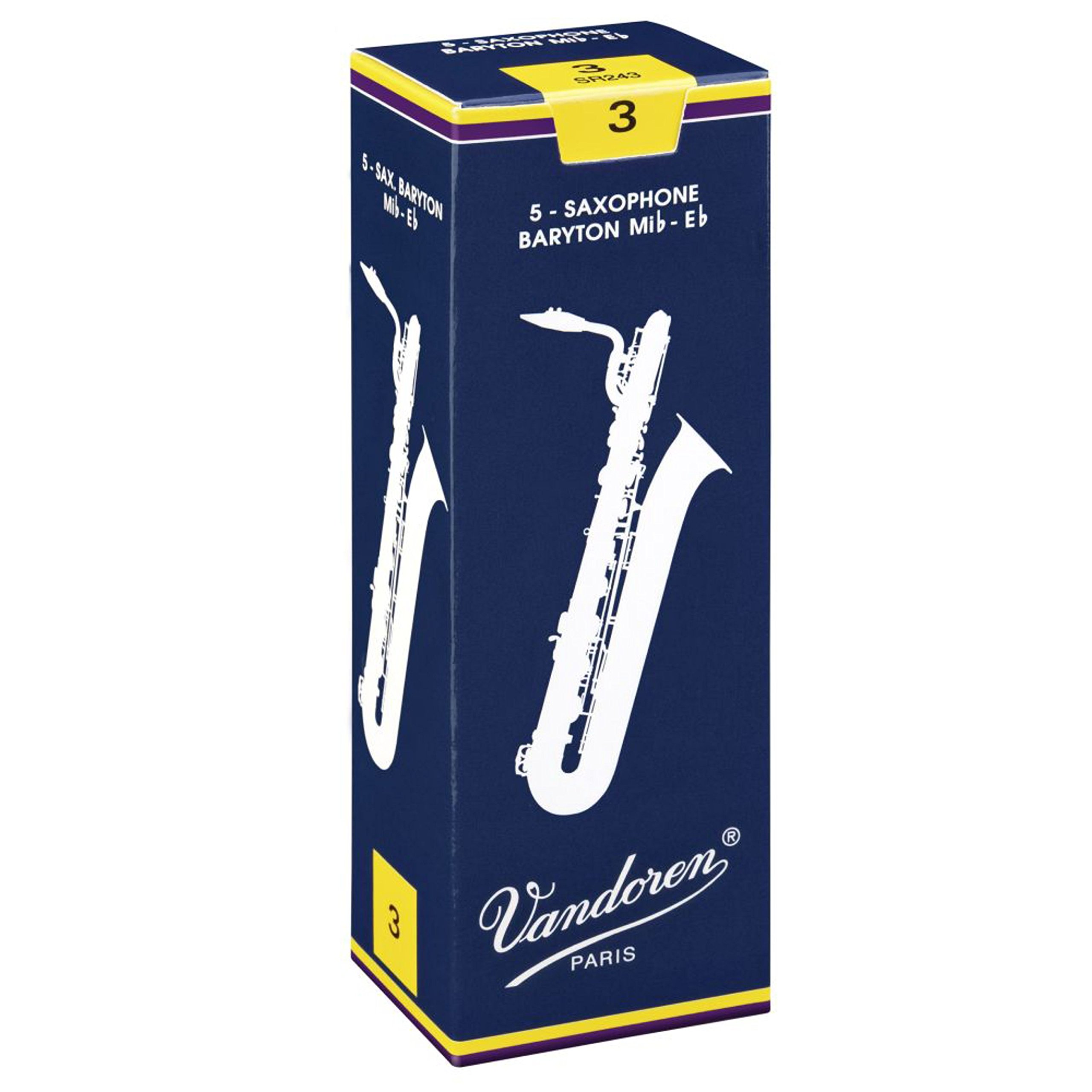 Vandoren reed baritone saxophone traditional strength: 3