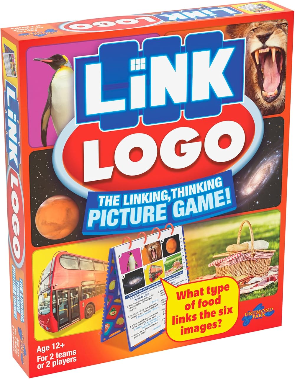 Drumond Park Link LOGO Board Game Second Edition for 2-6 Players