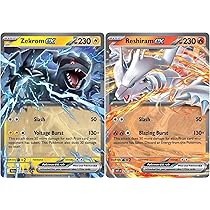 Zekrom ex Reshiram ex 2枚セット Pokemon - Zekrom ex 034/086 & Reshiram ex 020/086 - Black Bolt