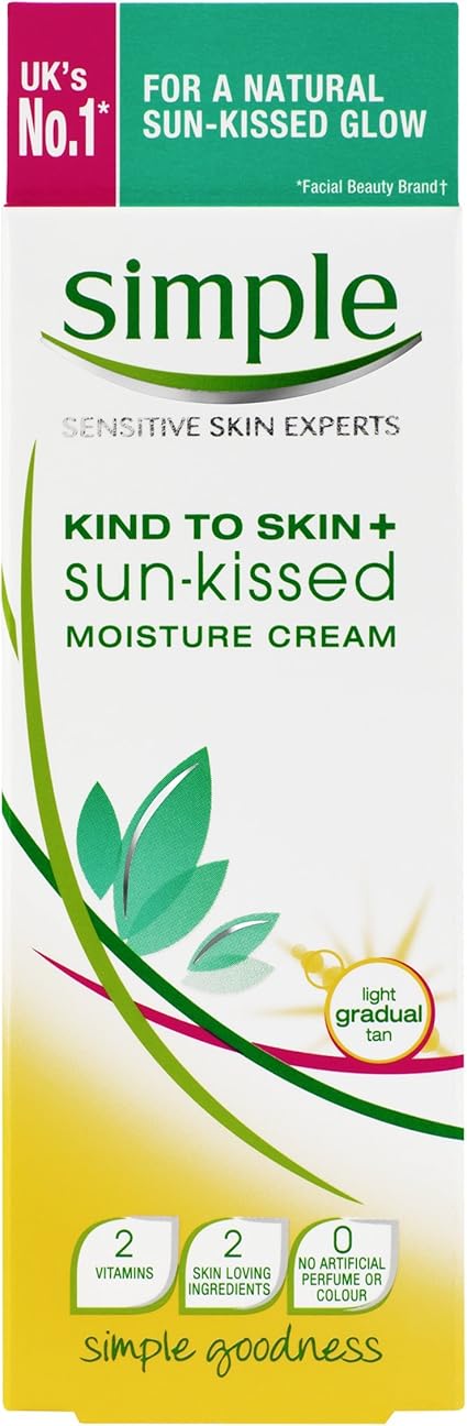 simple sunkissed moisturiser