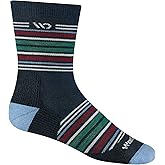 Wide Open Micro Crew Men's Socks - Merino for Everyday Wide Feet (Style 9005)