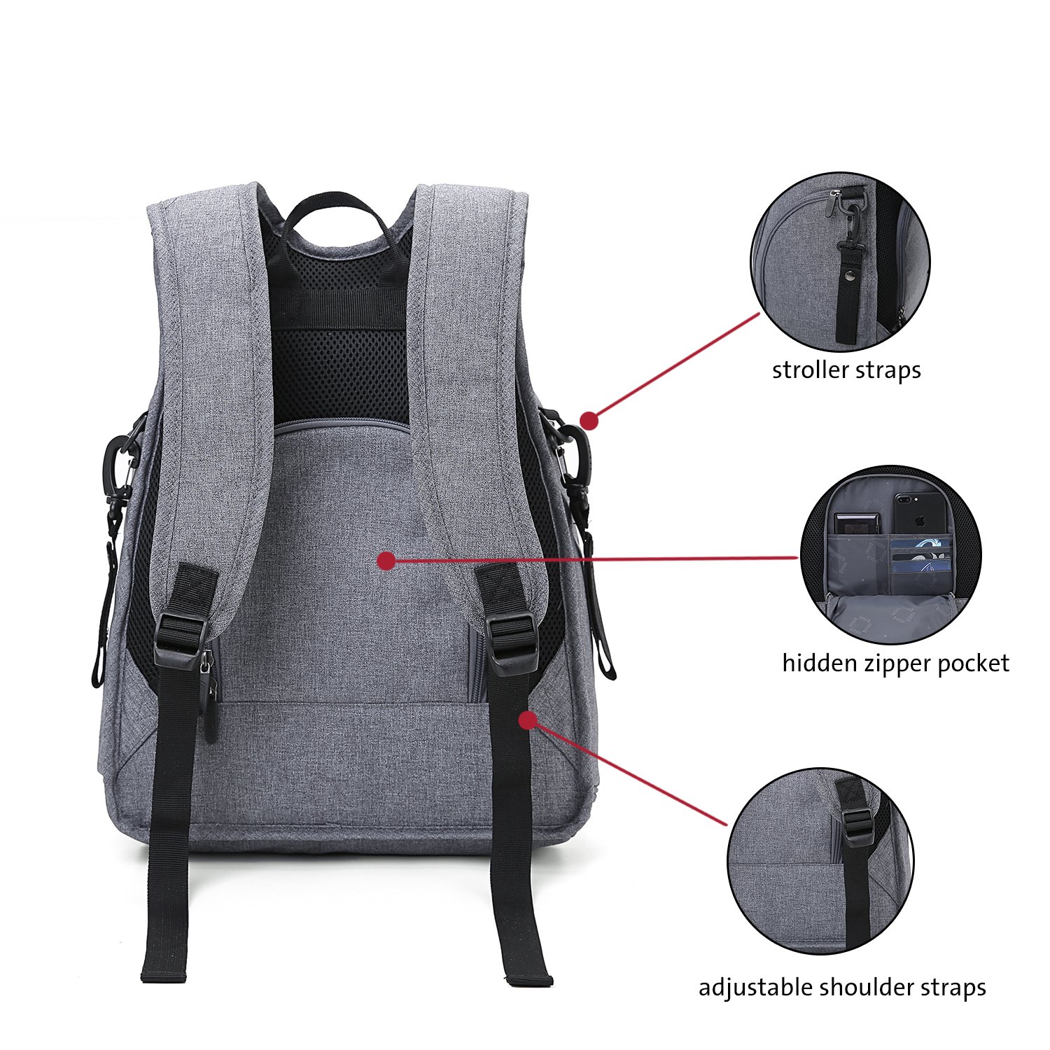 ecosusi diaper bag