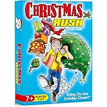 Amazon Com Christmas Rush A Family Friendly Holiday Card Game Fun For Ages 7 To A Very Spry 100 Years Old 3 To 8 Players Toys Games