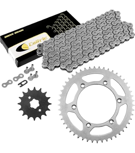 Amazon.com: Caltric Red O-Ring Drive Chain & Sprockets Kit