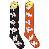 Foozys Women’s Winter Novelty Casual Knee High Socks | Ghosts (2 Pair)