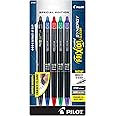Pilot Frixion Point Synergy Clicker Retractable & Erasable Gel Ink Pens, 0.5mm Extra Fine Point, Assorted Colors, 5-pack