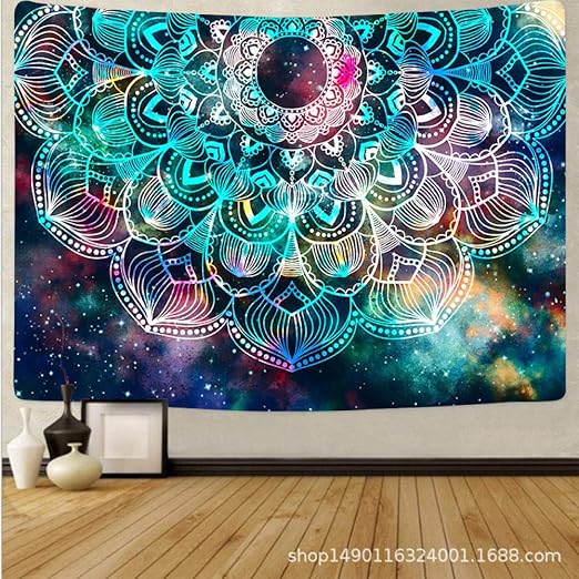 Magisches Muster Tapisserie Wandbehang Wohnzimmer Schlafzimmer Sofa