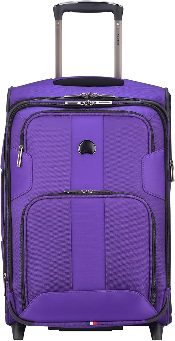 Delsey Paris Luggage Sky Max Carry On Expandable 2 Wheeled Suitcase