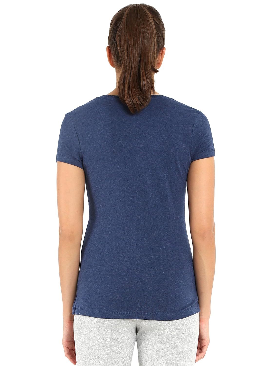 jockey women's cotton v-neck tee