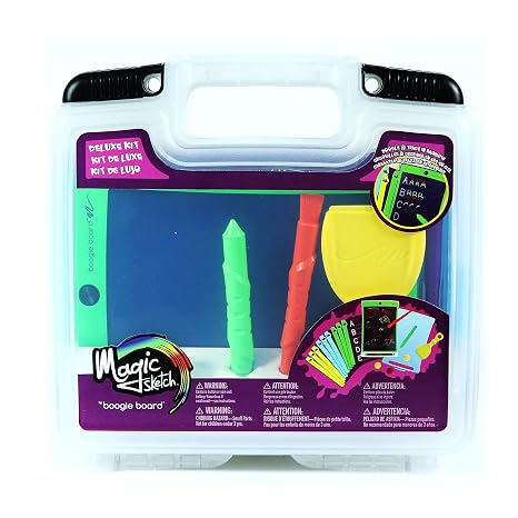 Amazoncom Magic Sketch Boogie Board Deluxe Set Home Kitchen