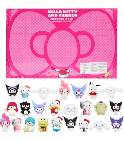Mighty Jaxx Azuma Makoto x Sanrio: Hello Kitty | Figurine de Collection Boîte Surprise | Conteneur avec 6 caractères