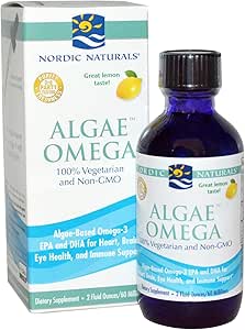 Amazon.com: Algae Omega - Lemon - Nordic Naturals - 2 oz ...