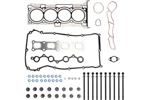JAVOUKA MLS Head Gasket Set with Bolt fit for Chrysler 200/Sebring 2007-2016, for Dodge Avenger/Journey 2008-2014, for Jeep Compass/Patriot/Compass 2007-2016 2.4L DOHC L4 16V HS26332PT ES72267(57PC)