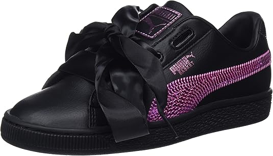 puma basket heart bling jr