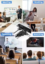 FOINNEX VGA to HDMI Adapter Converter Audio 1080P PC Laptop Projector Convertor view 6