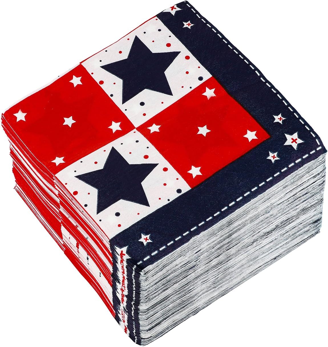 Cocktail Napkins 150Pack Luncheon Napkins, American Flag
