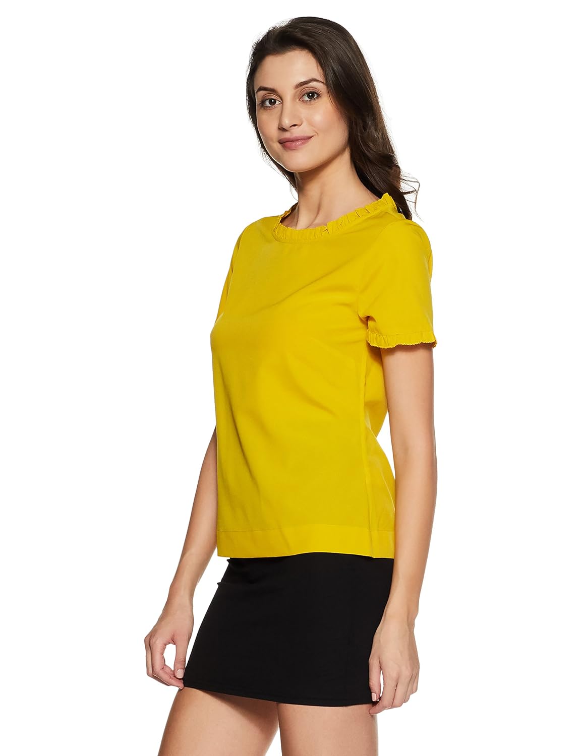 marks & spencer women's plain regular fit t-shirt