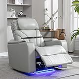 Merax Leather Recliner Chair, Electric Home Theater