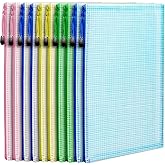 LEOBRO Mesh Zipper Pouches Bags, 10PCS Zipper Pouch, A4 Mesh Bags with Zipper, Zipper Pouches for Organization, Storage Bags for School Office Travel Supplies, File Jackets & File Pockets