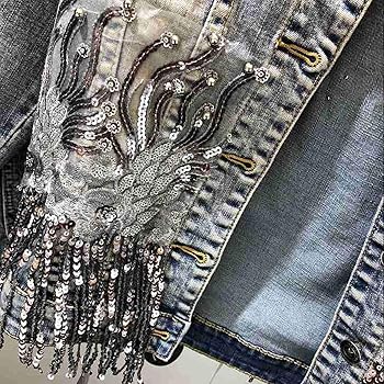 shiny design fashion jeans