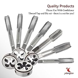 M18X1.5 Tap and Die Set, Metric Right Hand M18 x