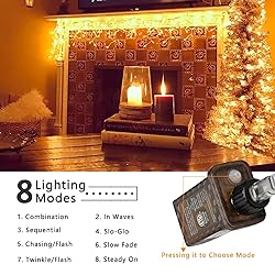 Brizled Icicle Lights, 29ft 360 LED Christmas