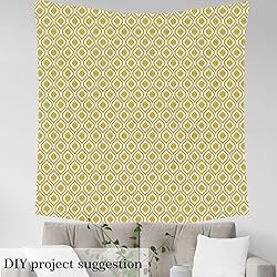 Ikat Upholstery Fabric, Curved Mesh Fabric by The