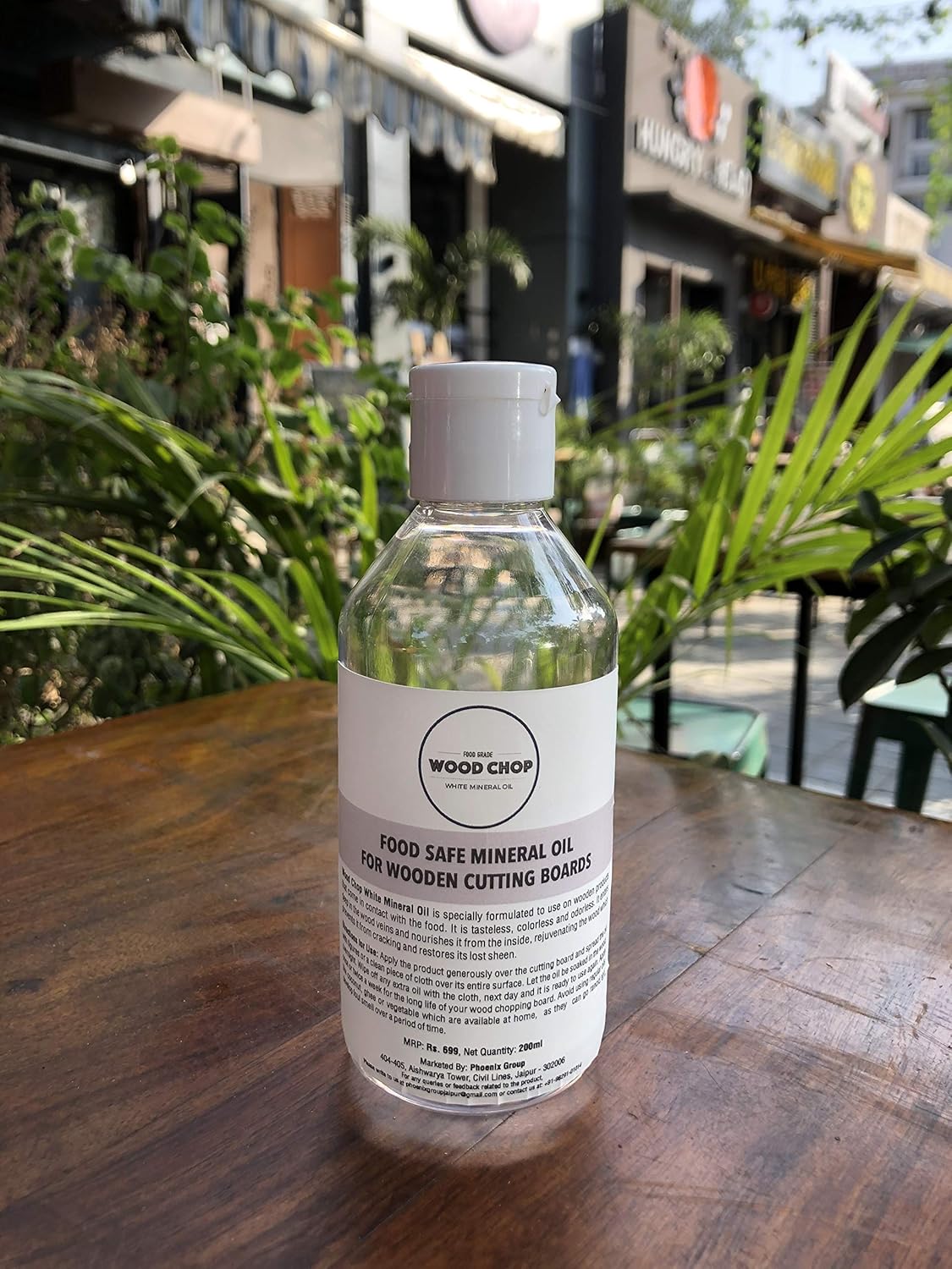 Buy Wood Chop Food Grade White Mineral Oil Wood Treatment Oil