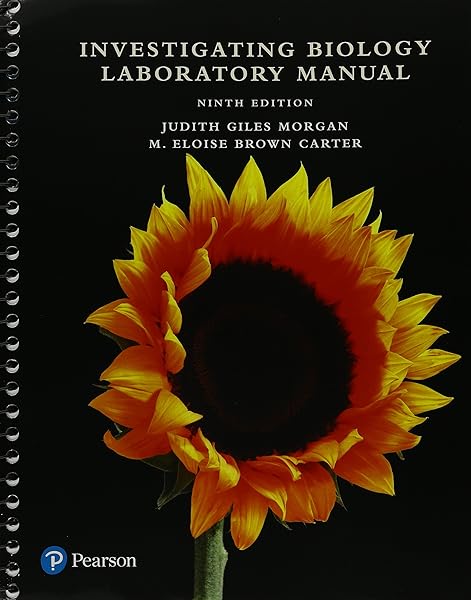  Investigating Biology Laboratory Manual 9780134473468 Urry Lisa Cain Michael Wasserman Steven Minorsky Peter Reece Jane Man Judith Carter M Eloise Books