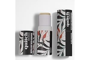 Quitch Mosquito Bug Repellent Balm, Bug Spray Alternative Insect Repellent Travel Size, DEET-Free Vacation Essentials Cruise Must Have, Natural Bug Repellent Wipes Alternative, Made in The USA