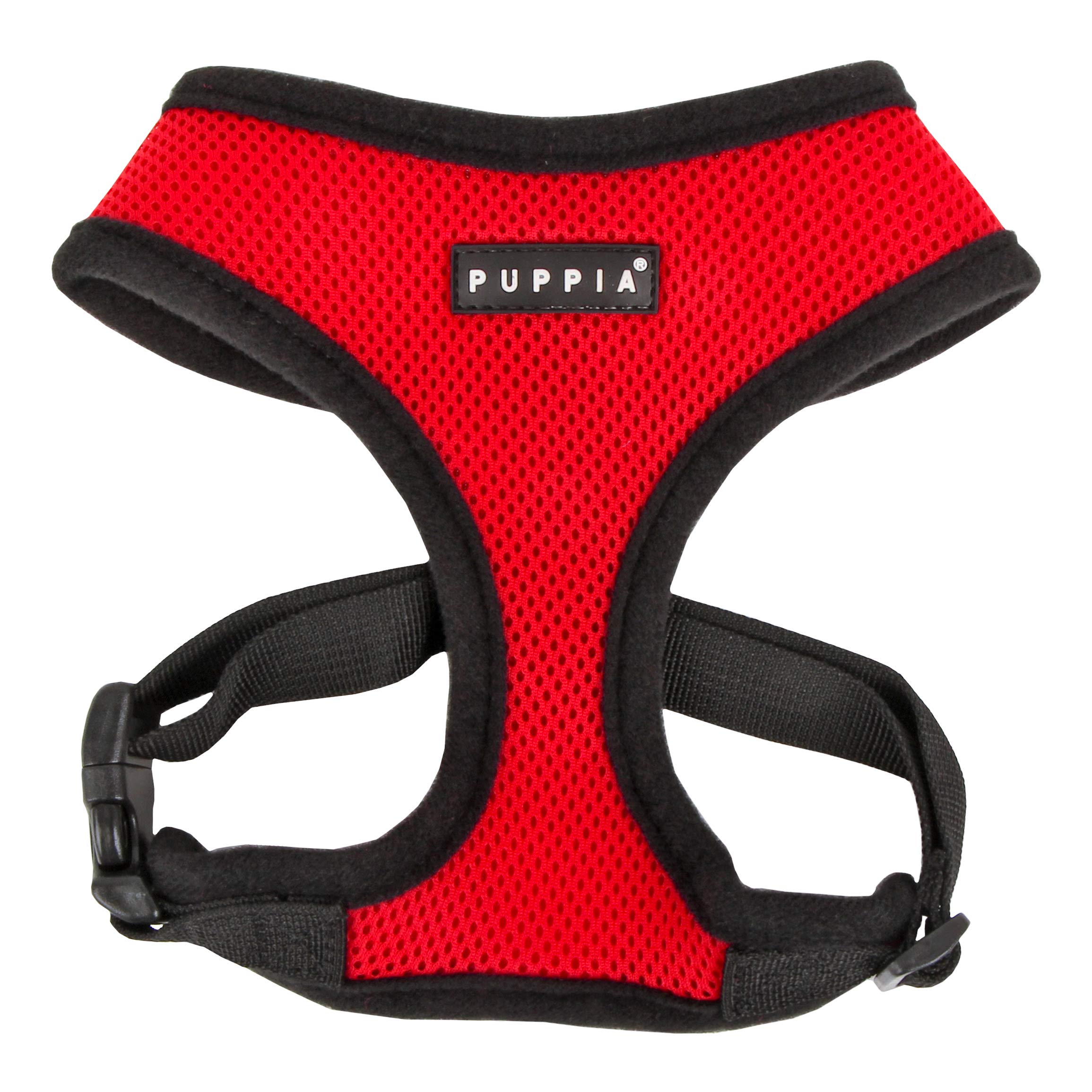 Puppia Soft Harness, Red — image 1