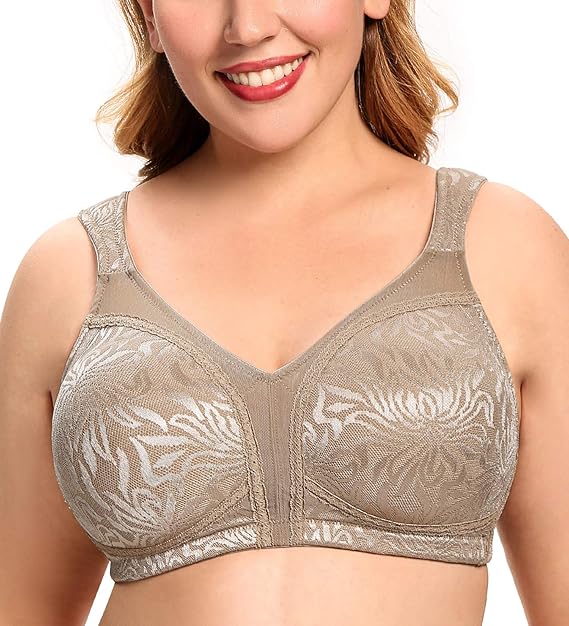JOATEAY Women's Minimizer Comfort Full Coverage Large Bust NonPadded