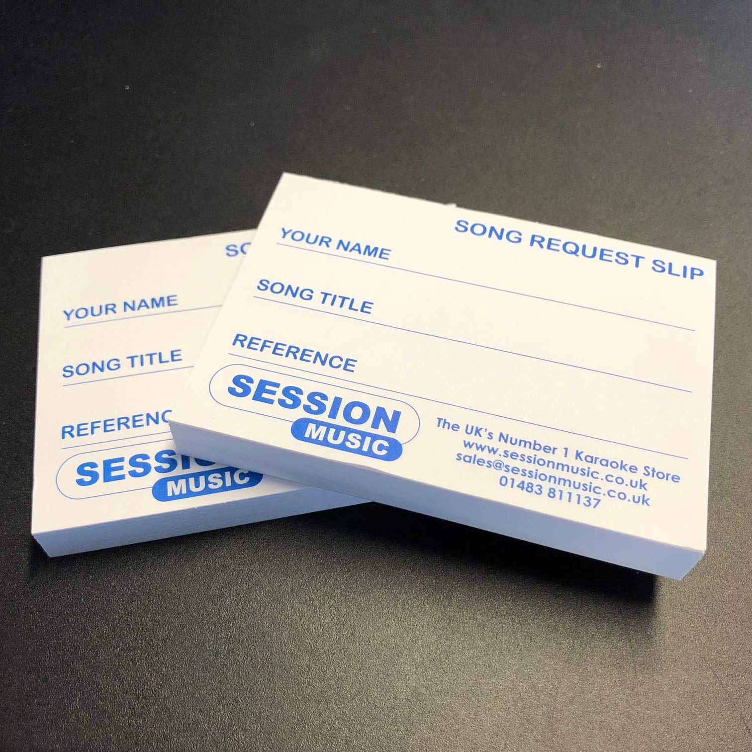 Karaoke Request Slips (2 x 100)