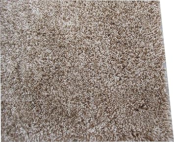 Paradise Carpet Creation Luxurious Soft Handwoven Shag Collection, 2 inch Pile Height Anti-Skid Trellis Rug, Size 3x5, Color Red