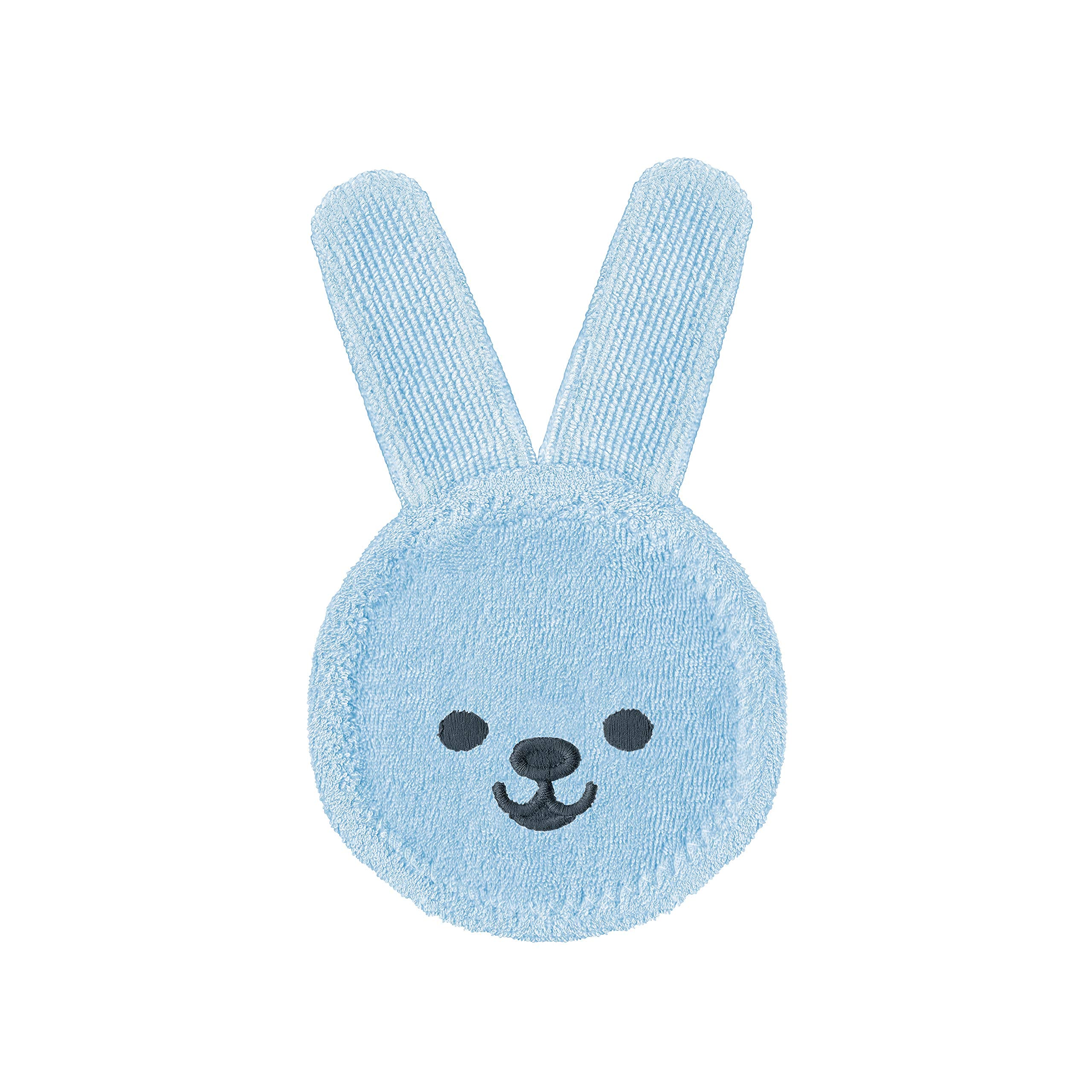 MAM 922411 Baby Tooth Cleaner Oral Care Rabbit Blue, Packaging and Instructions in Foreign Language