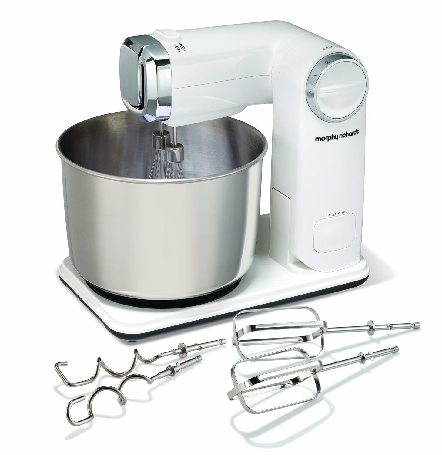 Morphy Richards 48992 Folding Stand Mixer White Amazoncouk