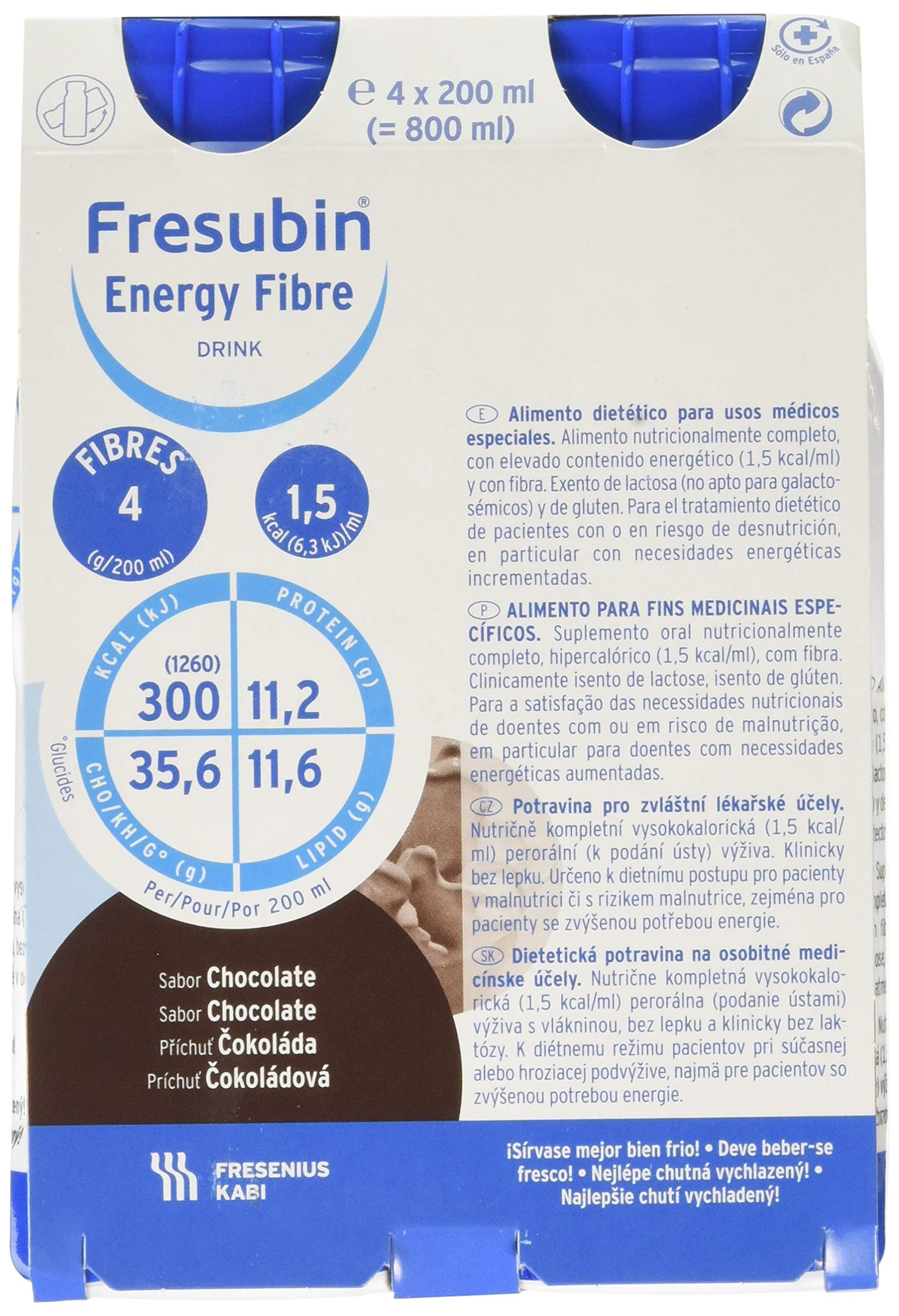 Fresubin Fresubin Energy Fibre Choco 200ml 24U 4800ml