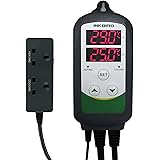 Inkbird ITC-308 Digital Temperature Controller Thermostat Regulator UK Socket, Dual Relays 1 Heating & 1 Cooling 220V Plug